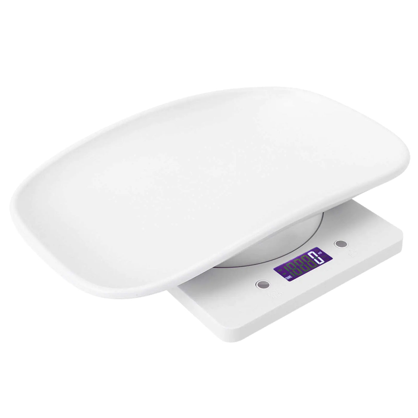 Digital Pet Scale Animal Scales Platform Accurately Baby Weighing Tray Mini Precision Gram Weight Balance Multifunction LED Weights Tool Blue Backlight for Kitten Puppy Hamster Little Bird Toddler