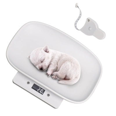 Digital Scale for Pet Small Pet Scale Puppy Scales for Weighing Puppy Whelping Scale Dog Cat Scale Portable Newborn Pet Scale for Small Animals Baby Kittens Weight Scale Max 33lb11.4 inch